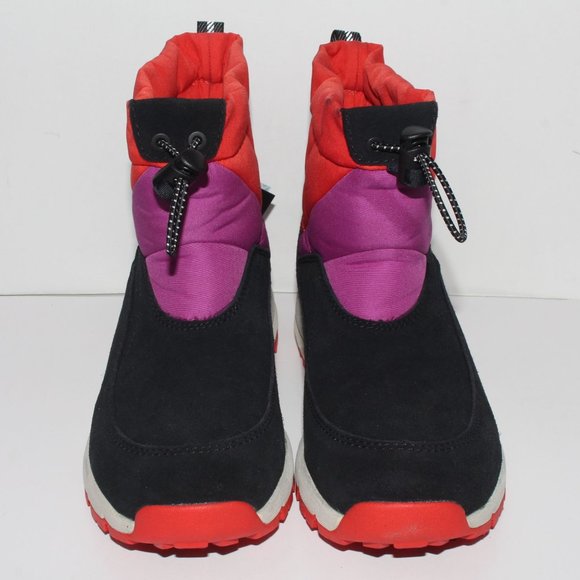 Free People Movement Danner Cloud Cap Boots Jet Black Candy Apple Women’s - Picture 6 of 13